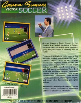 Graeme Souness Vector Soccer box cover back